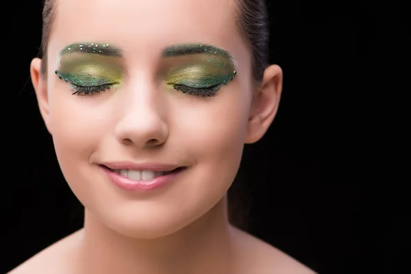 Hermosa mujer en concepto de belleza —  Fotos de Stock