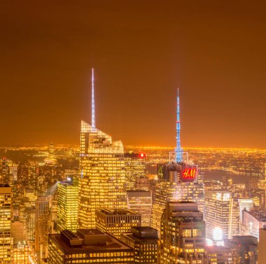 New York - 20 ARALIK 2013: Aşağı Manhattan 'ın Görünümü