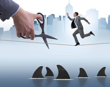 İş risk kavramında el kesimi halat