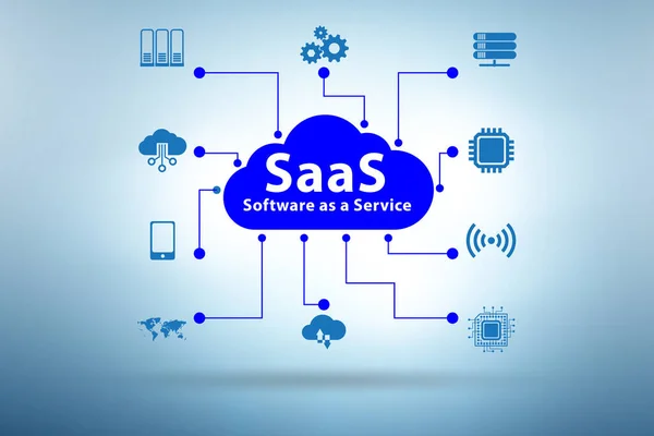 Software as a service - SaaS concept