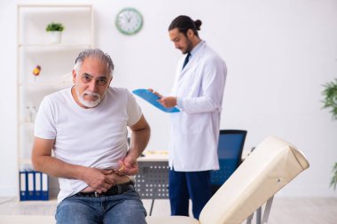 Diyabet hastası ziyaretçi doktor