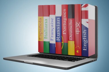 Çevrimiçi dil öğrenme - 3d biçimlendirme