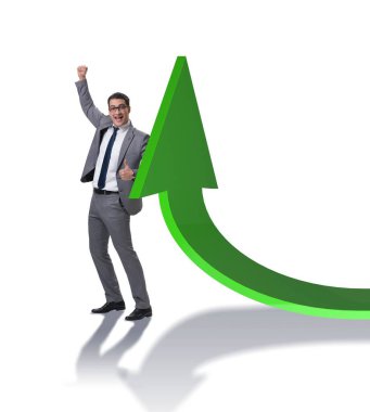 Çizelgelerle iş dünyasındaki genç işadamı