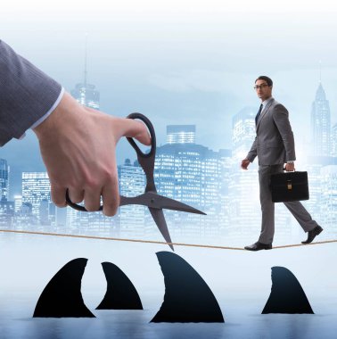 İş risk kavramında el kesimi halat