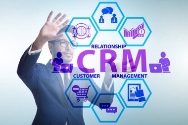 CRM custromer iş adamıyla ilişki yönetimi kavramı