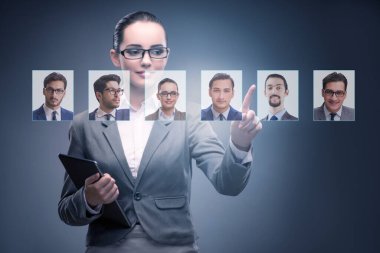 İş kadınlarıyla işe alım ve istihdam kavramı