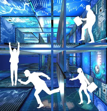 Veri yönetimi kavramındaki işadamları