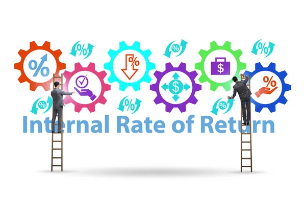 Concept of IRR - Internal Rate of Return — Stock Photo, Image