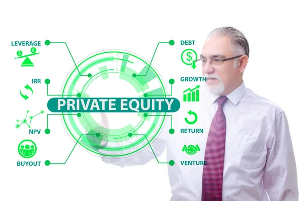 Concetto di investimento in private equity — Foto Stock