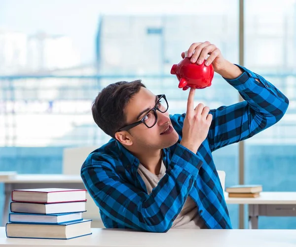 Estudante durante palestra na universidade — Fotografia de Stock