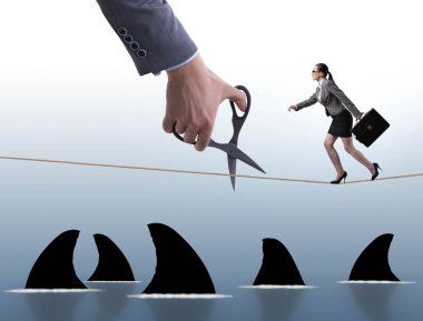 İş risk kavramında el kesimi halat