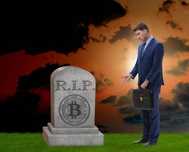 Bitcoin 'in ölümü ve ölümü için yas tutan iş adamı