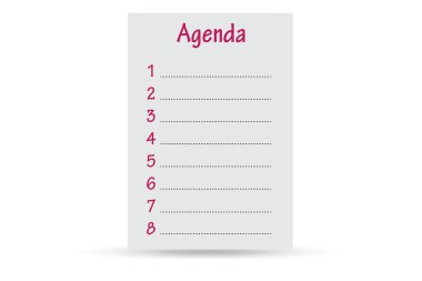 İş konseptindeki gündemin yansıması