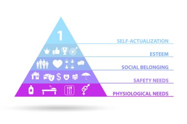 Maslow ihtiyaç hiyerarşisi kavramı