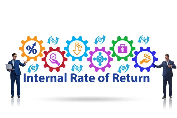 Concept of IRR - Internal Rate of Return — Stock Photo, Image