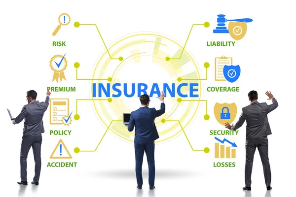 Notion de différents types d'assurance — Photo
