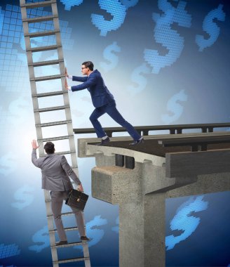 İş adamlarıyla etik olmayan rekabet kavramı