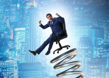 İşadamı terfi kavramında ilkbahardan atlıyor