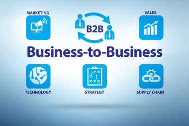 Modern ticaret için iş kavramı