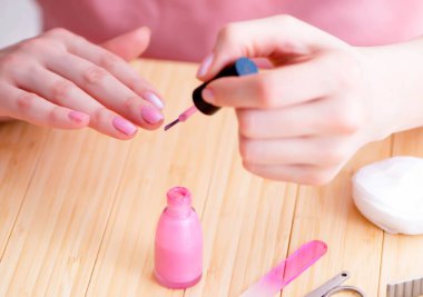 Güzellik ürünleri tırnak bakım araçları pedikür yakın çekim