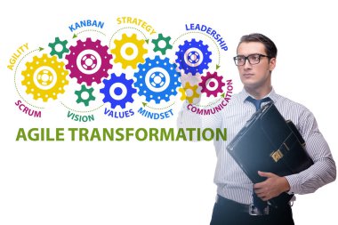 Çevik Dönüşüm Konsepti İşadamı