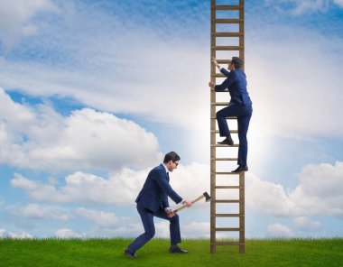 İş adamlarıyla etik olmayan rekabet kavramı