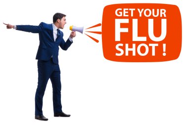 Kışın grip aşısı kavramı