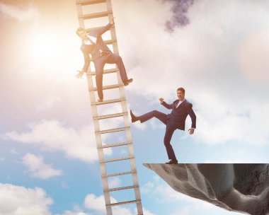 İş adamlarıyla etik olmayan rekabet kavramı