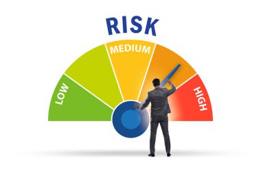 Risk ölçme ve yönetim kavramında iş adamı