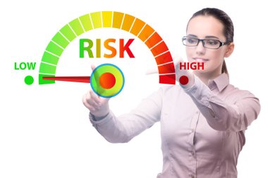 Risk ölçme ve yönetim konseptinde iş kadını