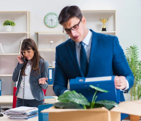 Personne renvoyée de son travail — Photo