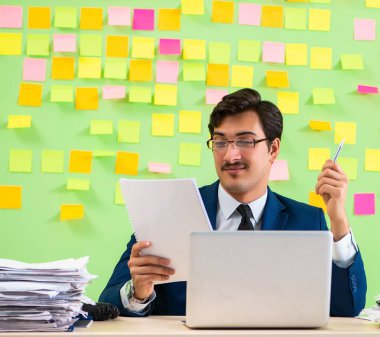 İş adamı önceliklerinde sorun yaşıyor.