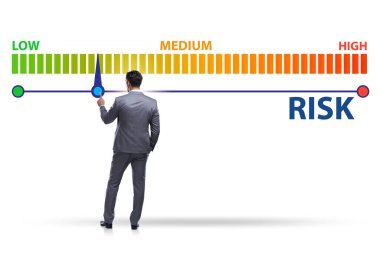 Risk ölçme ve yönetim kavramında iş adamı