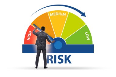 Risk ölçme ve yönetim kavramında iş adamı