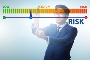 Risk ölçme ve yönetim kavramında iş adamı