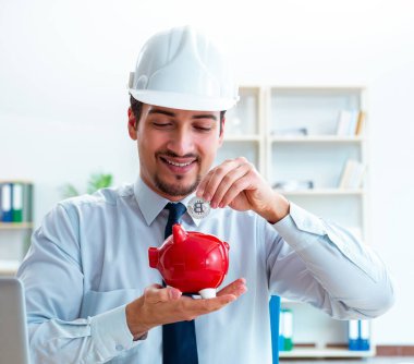 Bitcoin madencilik sektöründeki adam