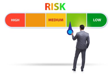 Risk ölçme ve yönetim kavramında iş adamı