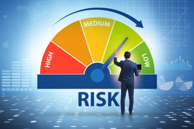 Risk ölçme ve yönetim kavramında iş adamı