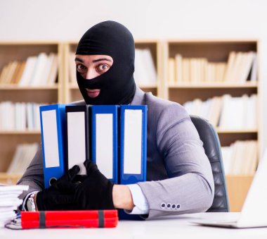 Dinamitli kar maskeli suçlu işadamı