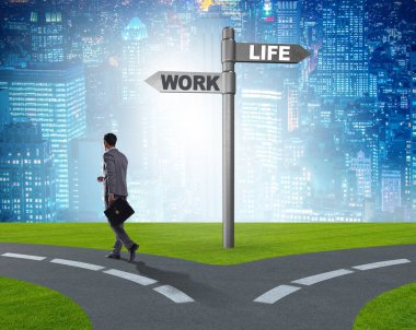 İş hayatı ya da ev dengesi iş kavramı