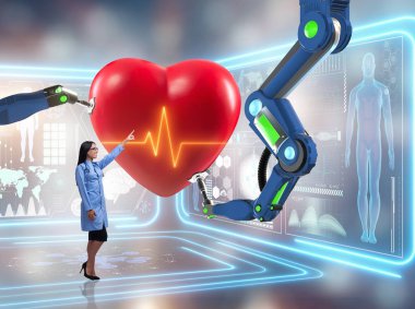 Robotik kol tarafından yapılan kalp ameliyatı