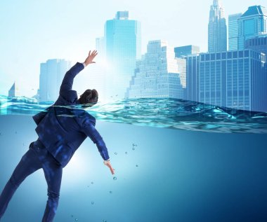 İflas ve iflas kavramında boğulan işadamı