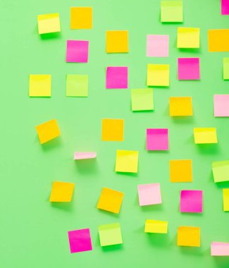 İş konseptinde birçok anımsatıcı