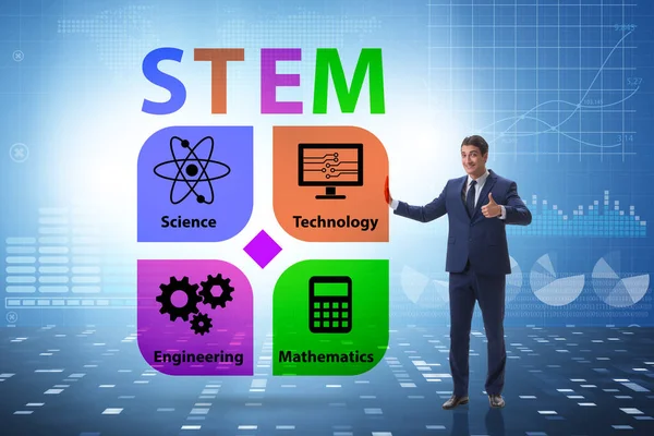 Gente de negocios en el concepto de educación STEM —  Fotos de Stock