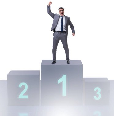 Yarışmada ilk alarak işadamı yerleştirin