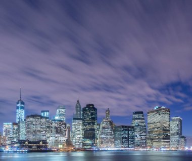 Brooklyn 'den Manhattan manzarası