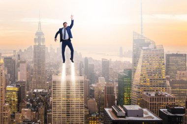 Kariyer ve başlangıç konsepti işadamı