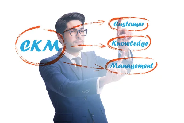 Customer knowledge management marketing concept — Stock Photo, Image