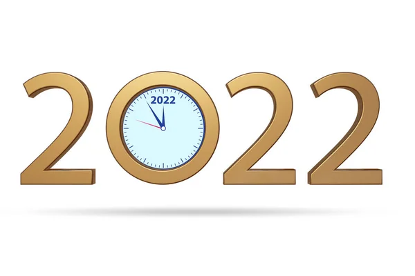 Az új év koncepciója 2022 — Stock Fotó