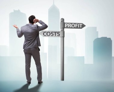 Zor seçim kavramında iş adamı